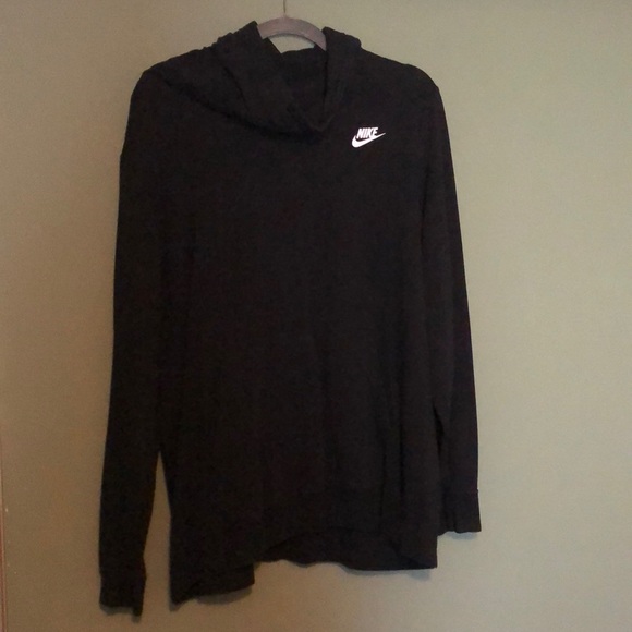 Women’s Nike cowl neck hoodie black 1x
